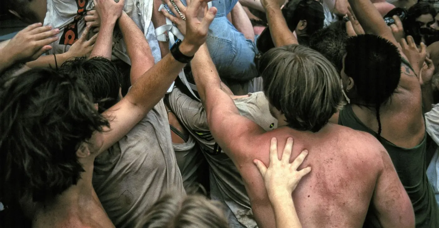 the savage empathy of the mosh pit