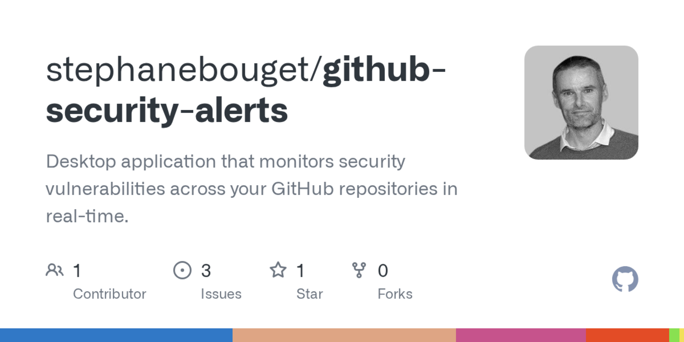 show hn desktop app to never miss github security alerts