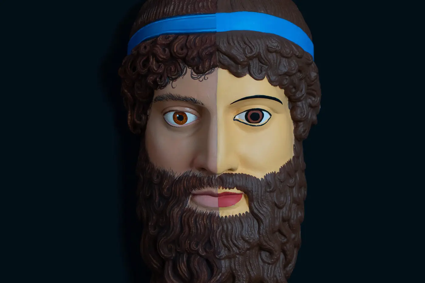 classical statues were not painted horribly