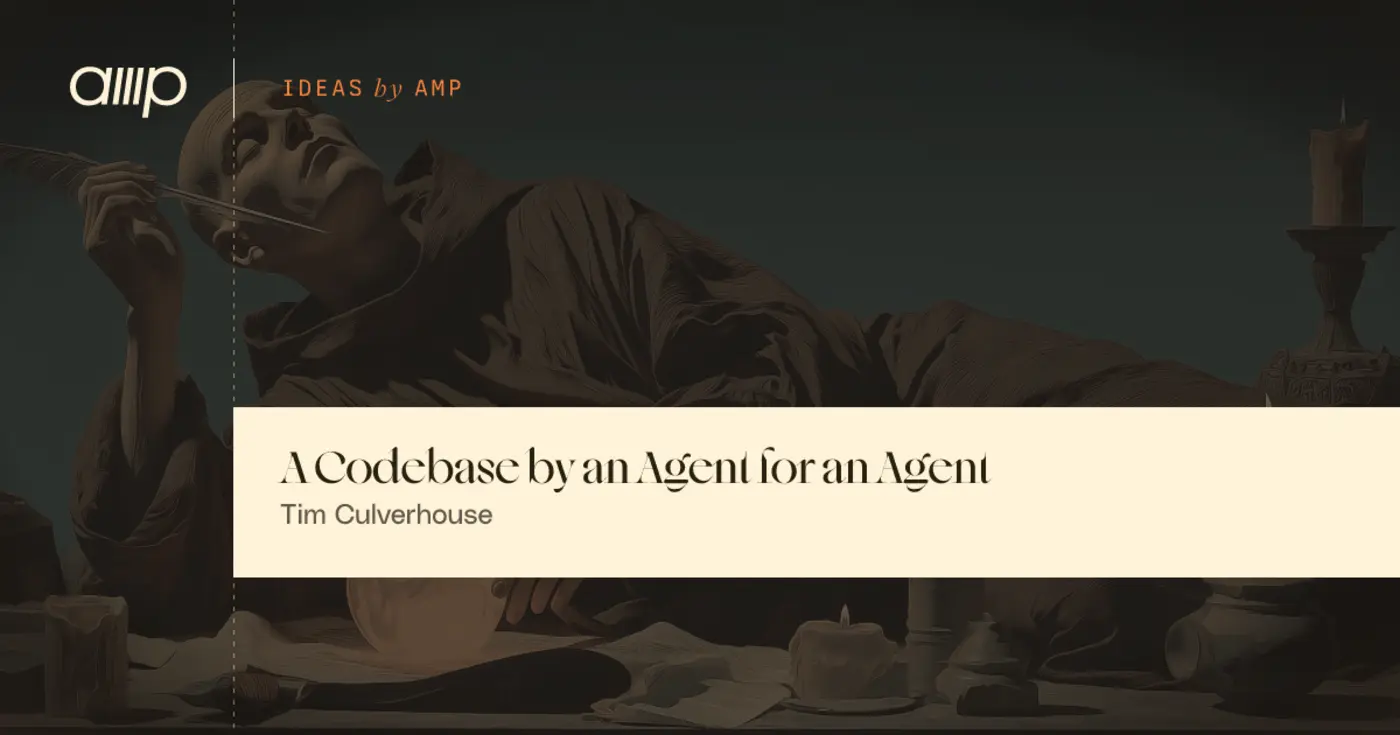 a codebase by an agent for an agent