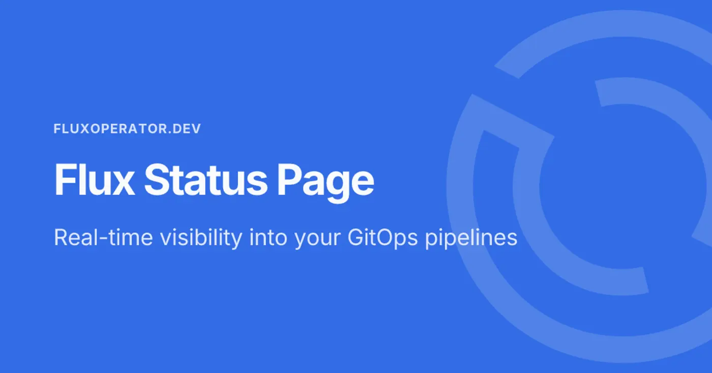 flux operator web ui