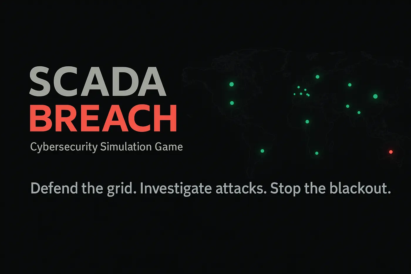 show hn scadabreach a browserbased scadaics security simulation