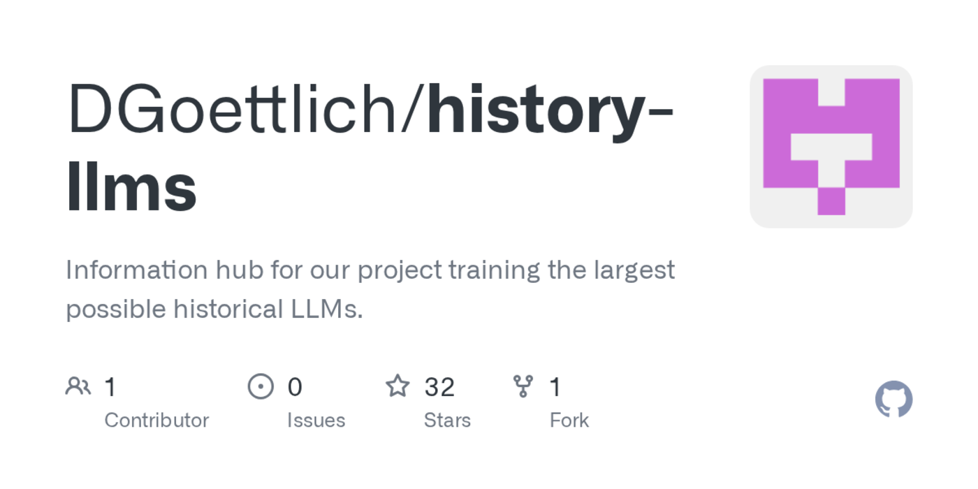 trained llms exclusively on pre1913 texts