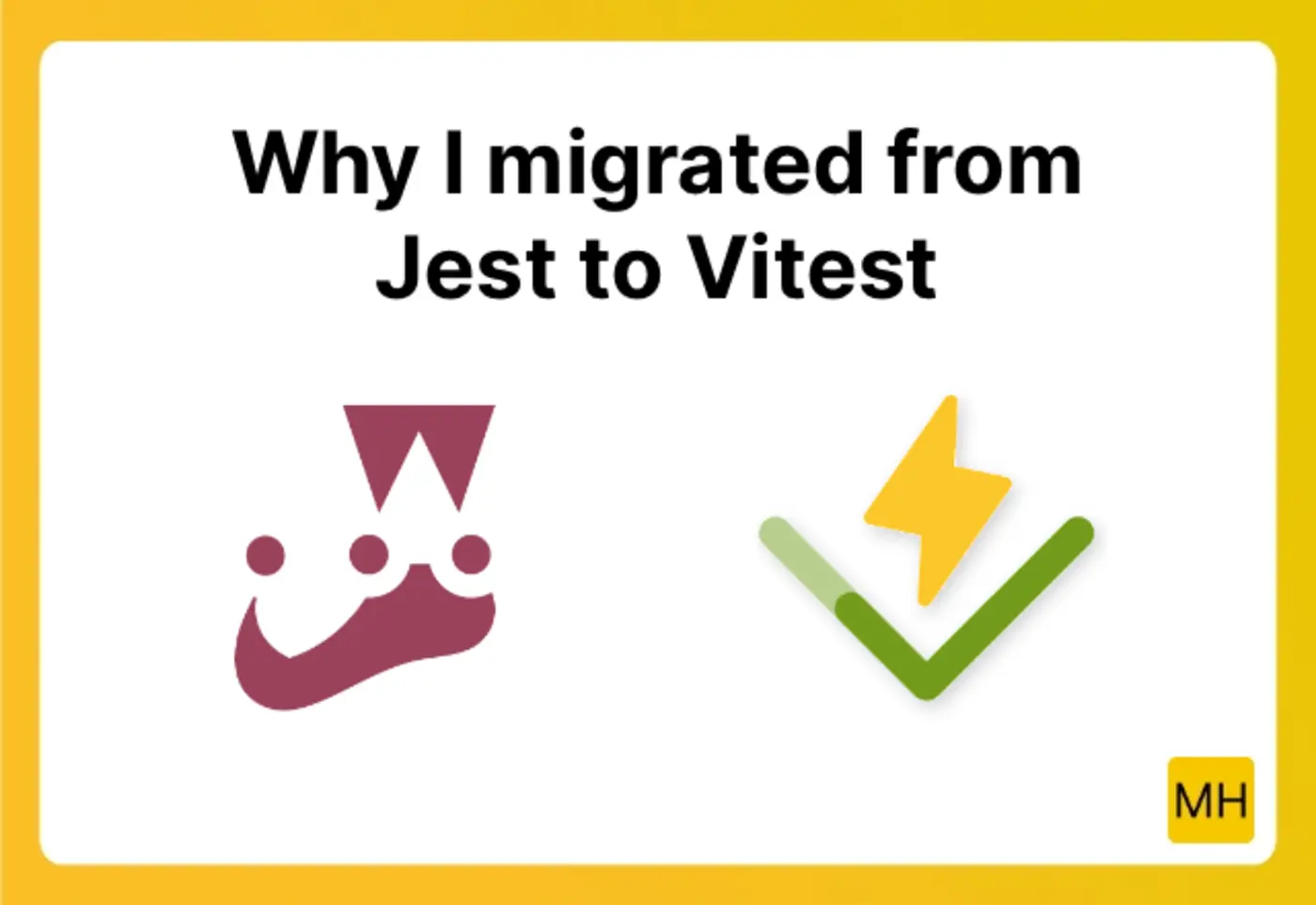 i migrated from jest to vitest