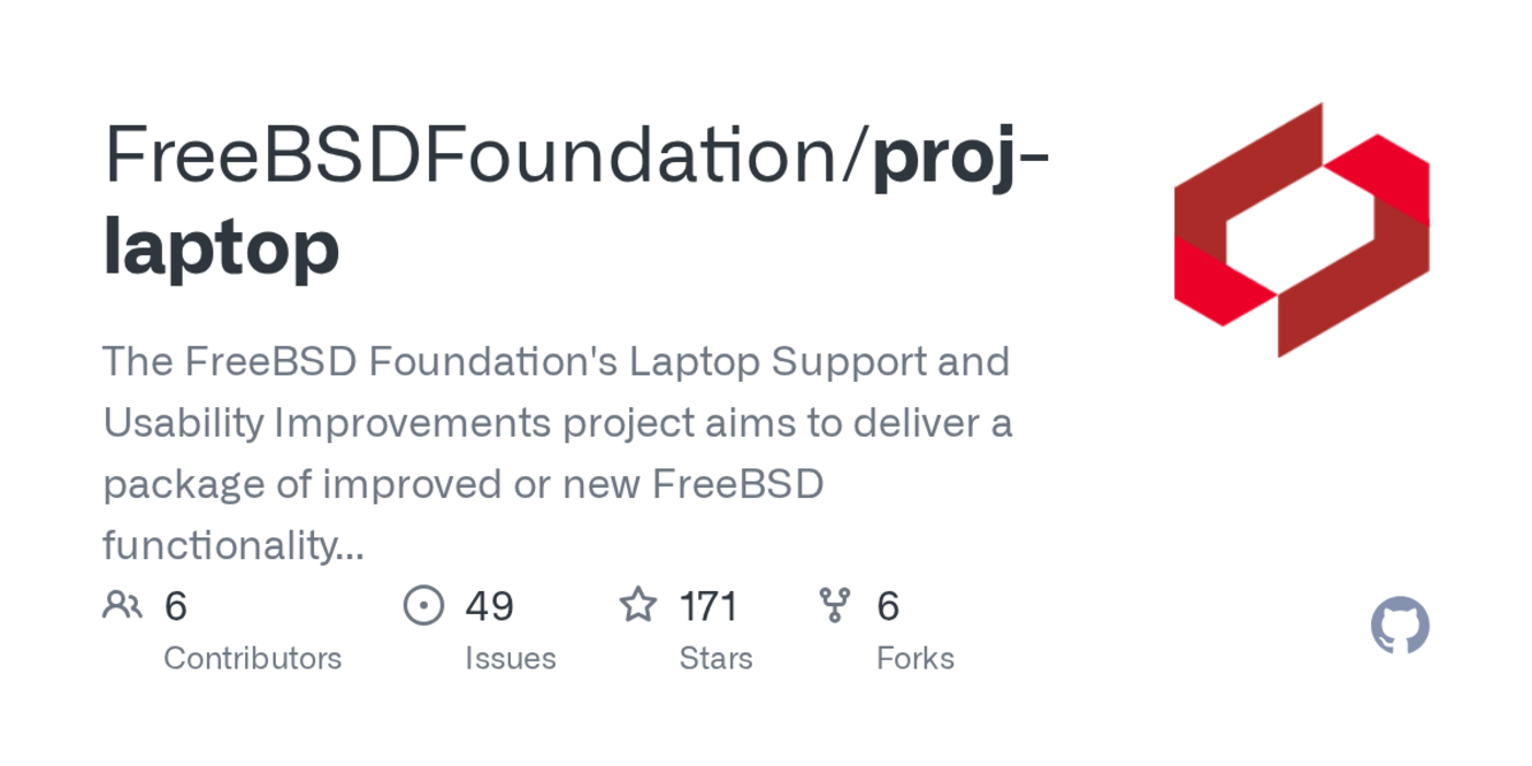 the freebsd foundationx27s laptop support and usability project