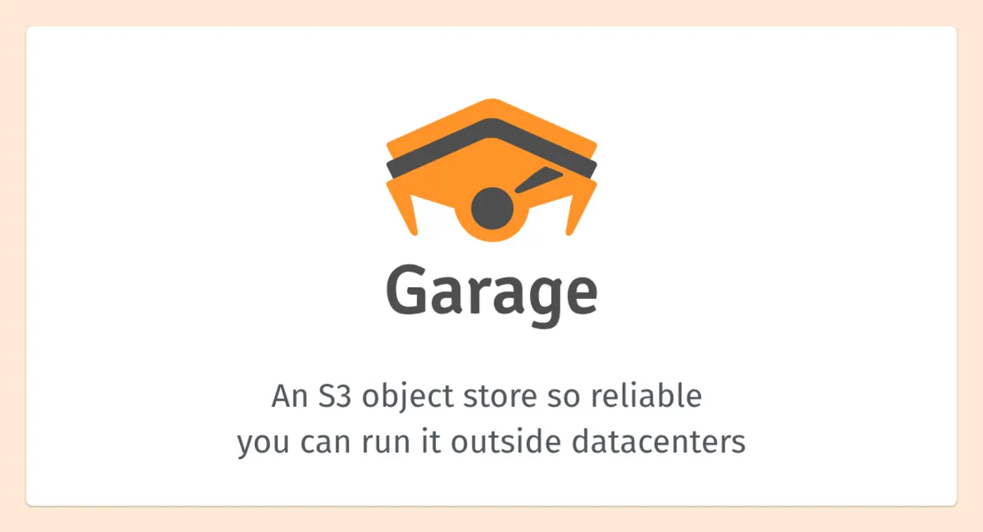 garage an s3 object store so reliable you can run it outside datacenters