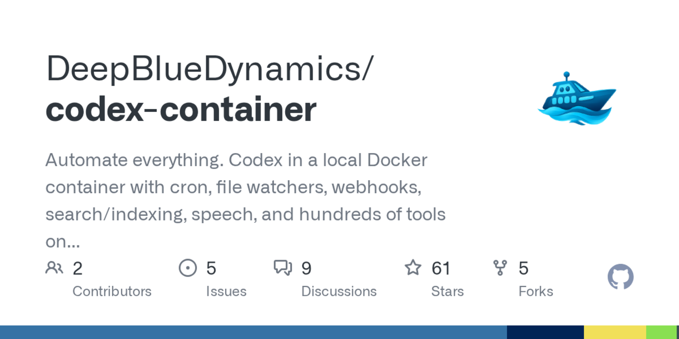 launch openaix27s codex in a container with powershell or bash