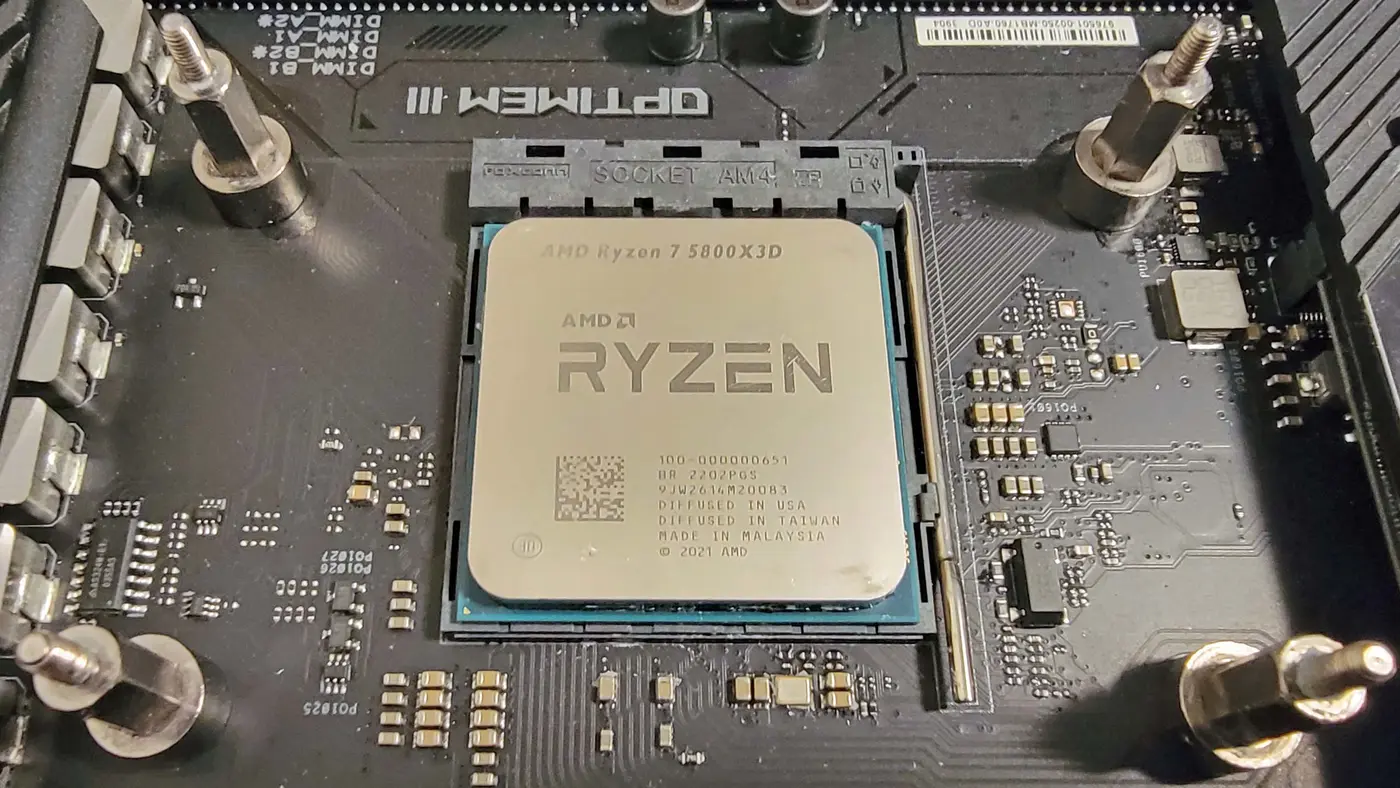 amd ryzen 7 5800x3d sells for more than 9800x3d enthusiasts flock to am4 ddr4