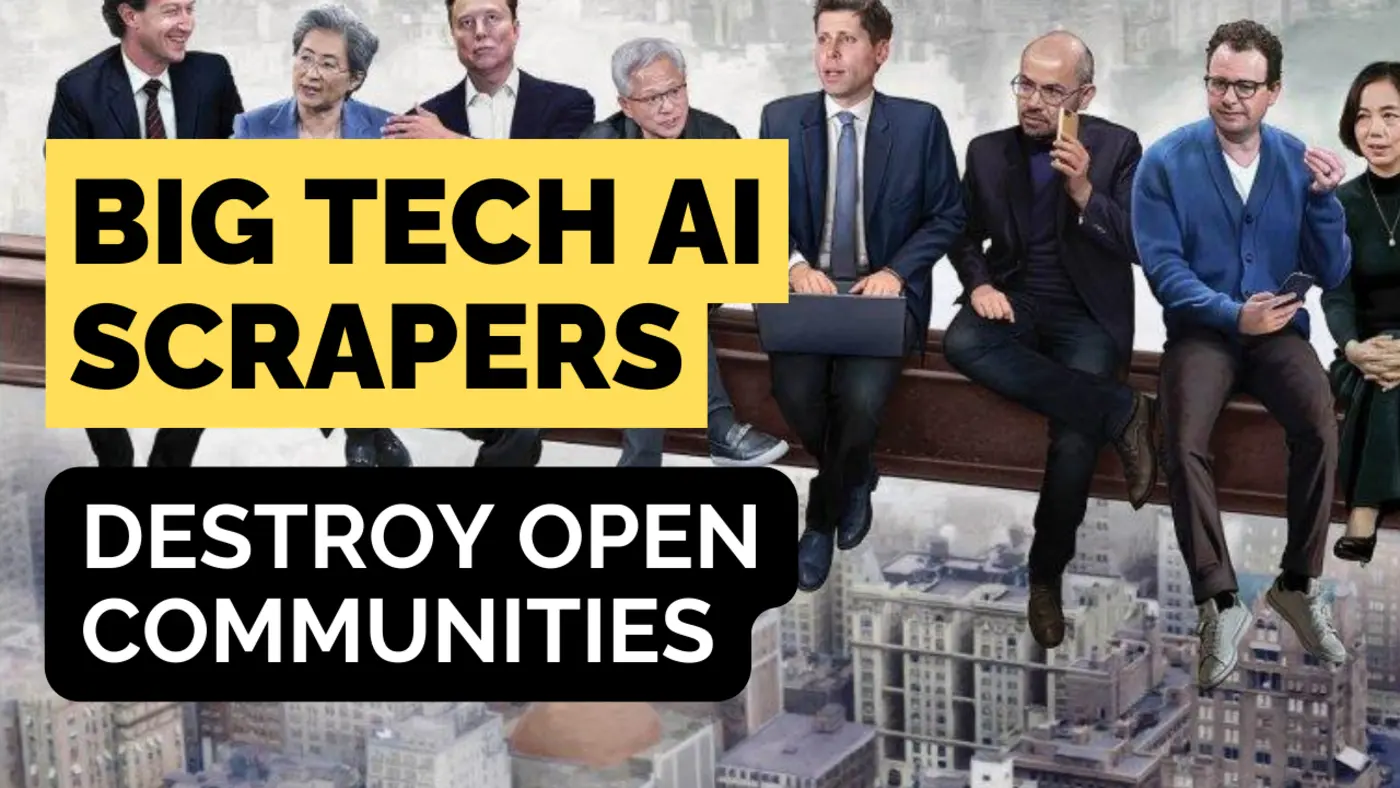 aix27s unpaid debt how llm scrapers destroy the social contract of open source