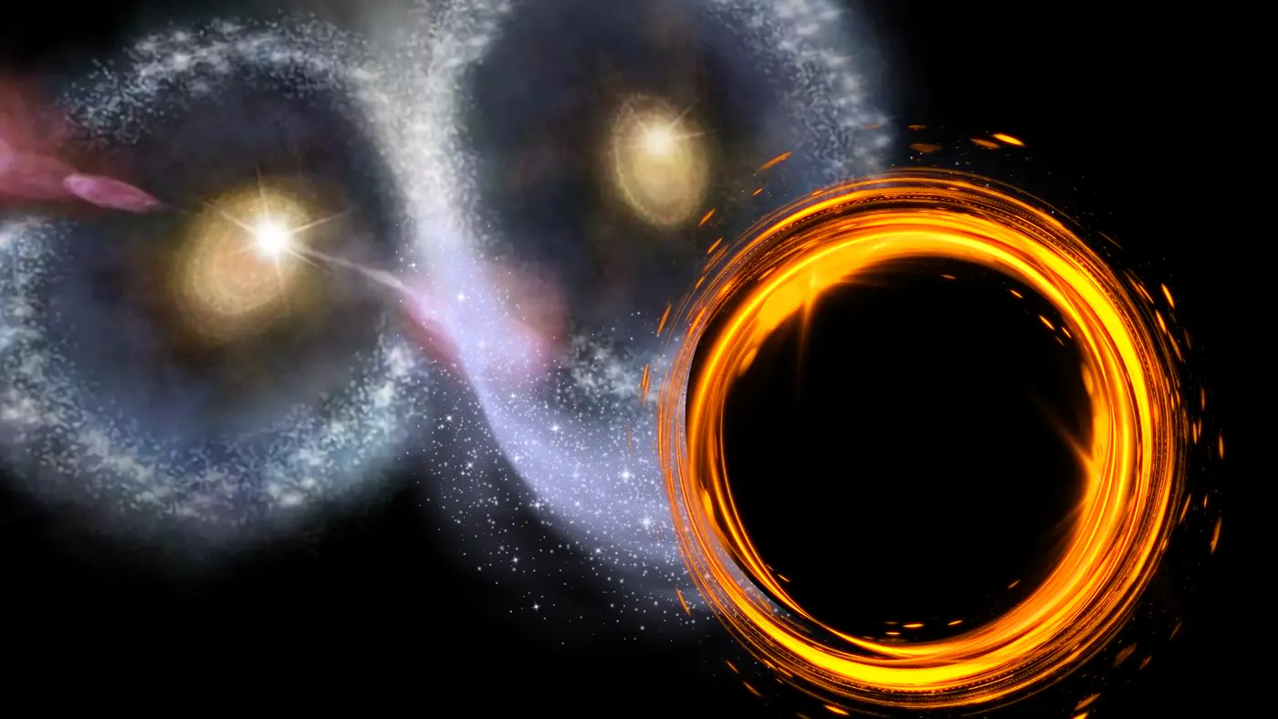 james webb space telescope confirms first x27runawayx27 supermassive black hole