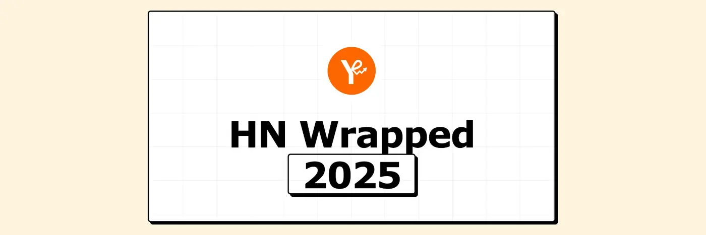 show hn generate your hn wrapped 2025
