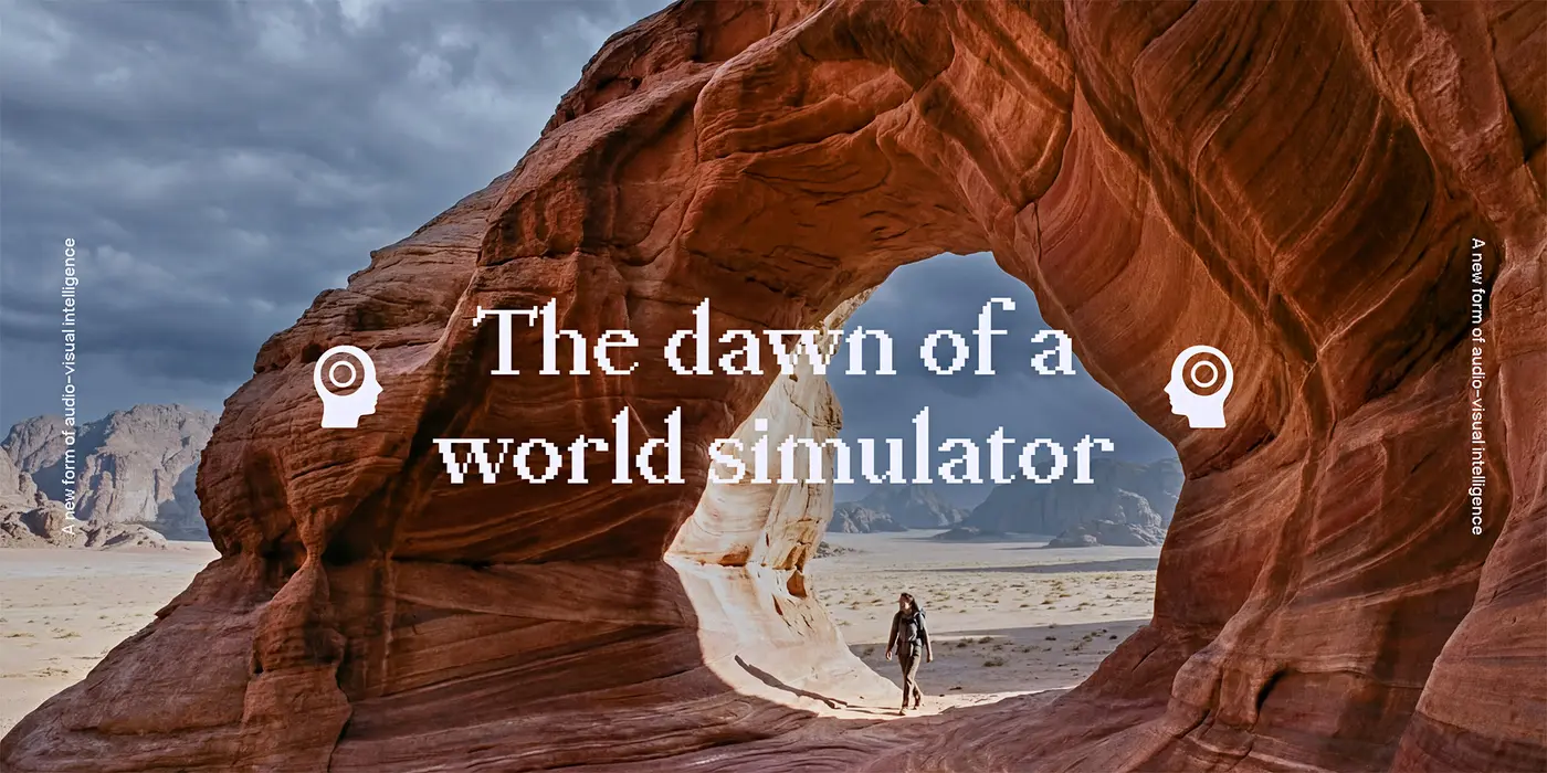 the dawn of a world simulator