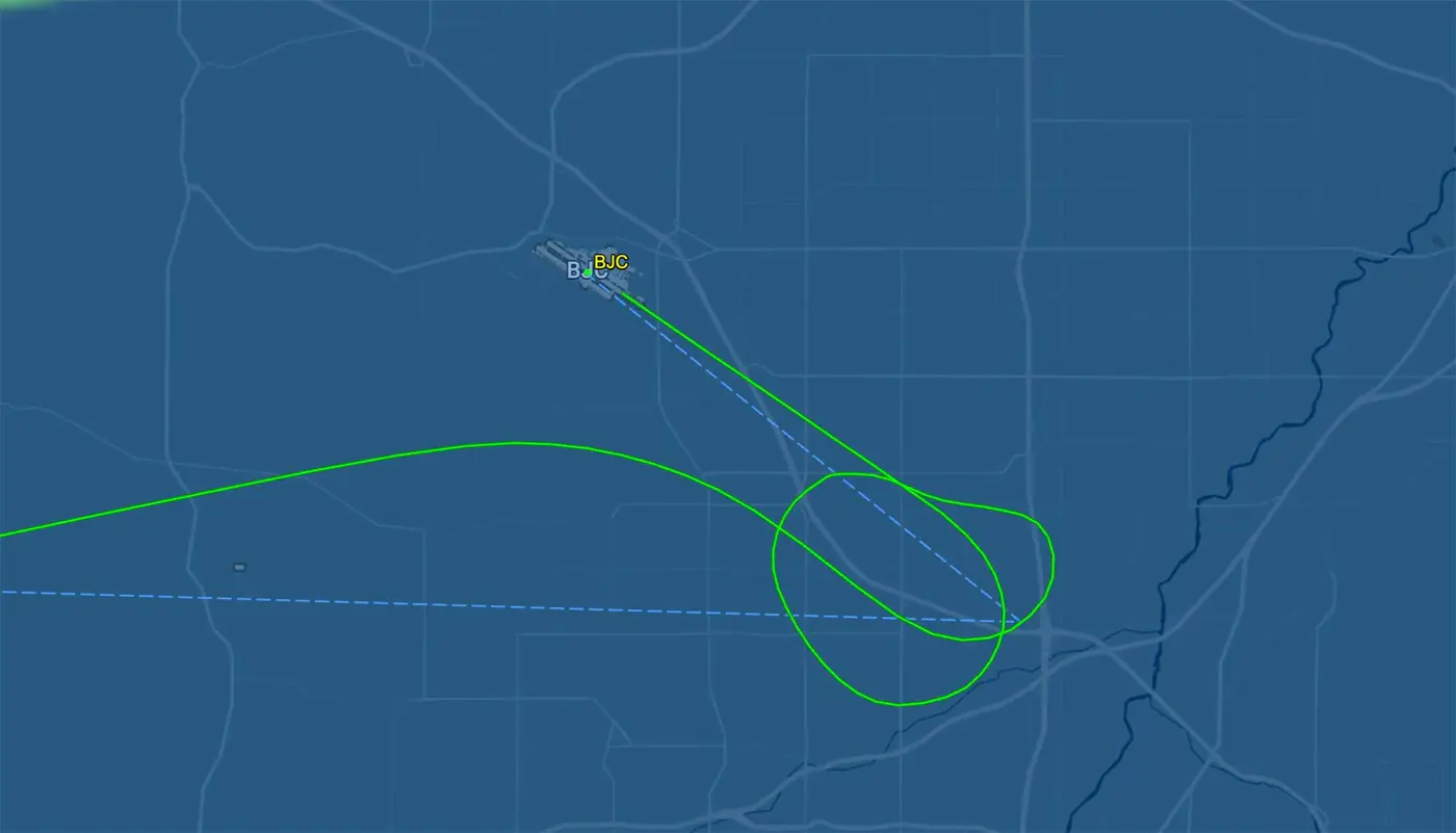 autoland saves king air everyone reported safe