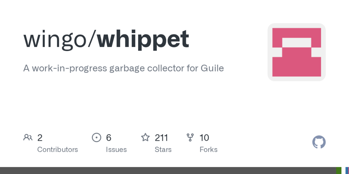 whippet a workinprogress garbage collector for guile