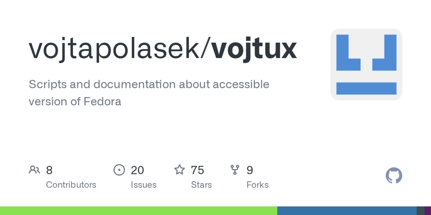 vojtux unofficial linux distribution aimed at visually impaired users