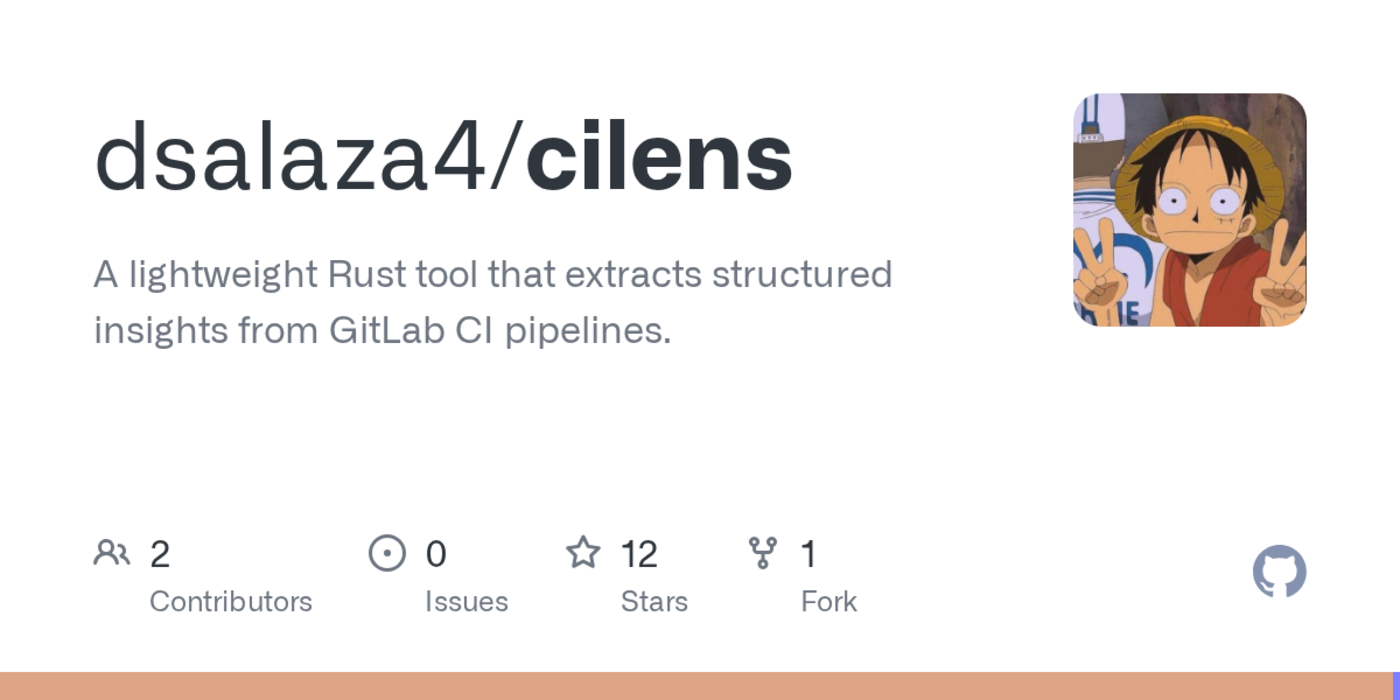 cilens cicd pipeline analytics for gitlab