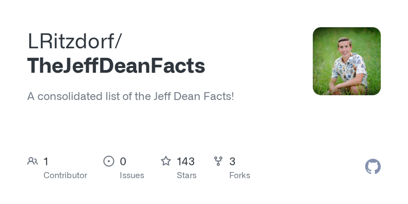 the jeff dean facts