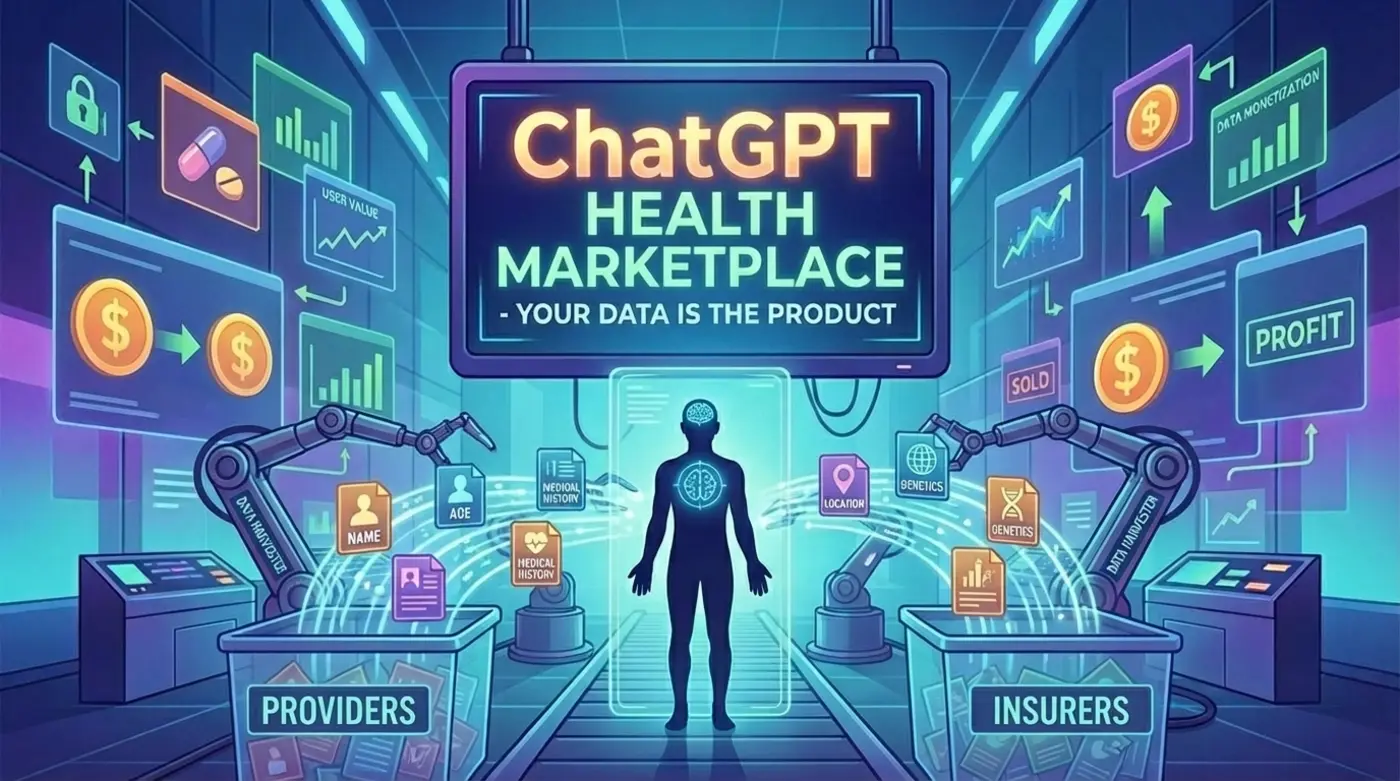 chatgpt health is a marketplace guess who is the product