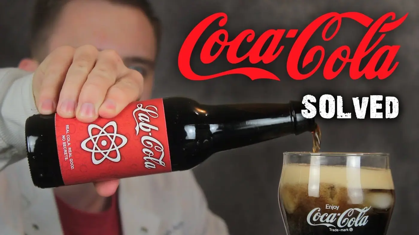 perfectly replicating coca cola video