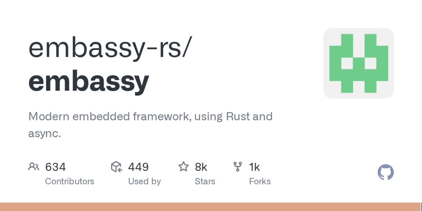embassy modern embedded framework using rust and async