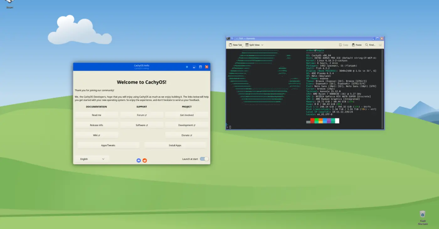 i replaced windows with linux and everythingx27s going great
