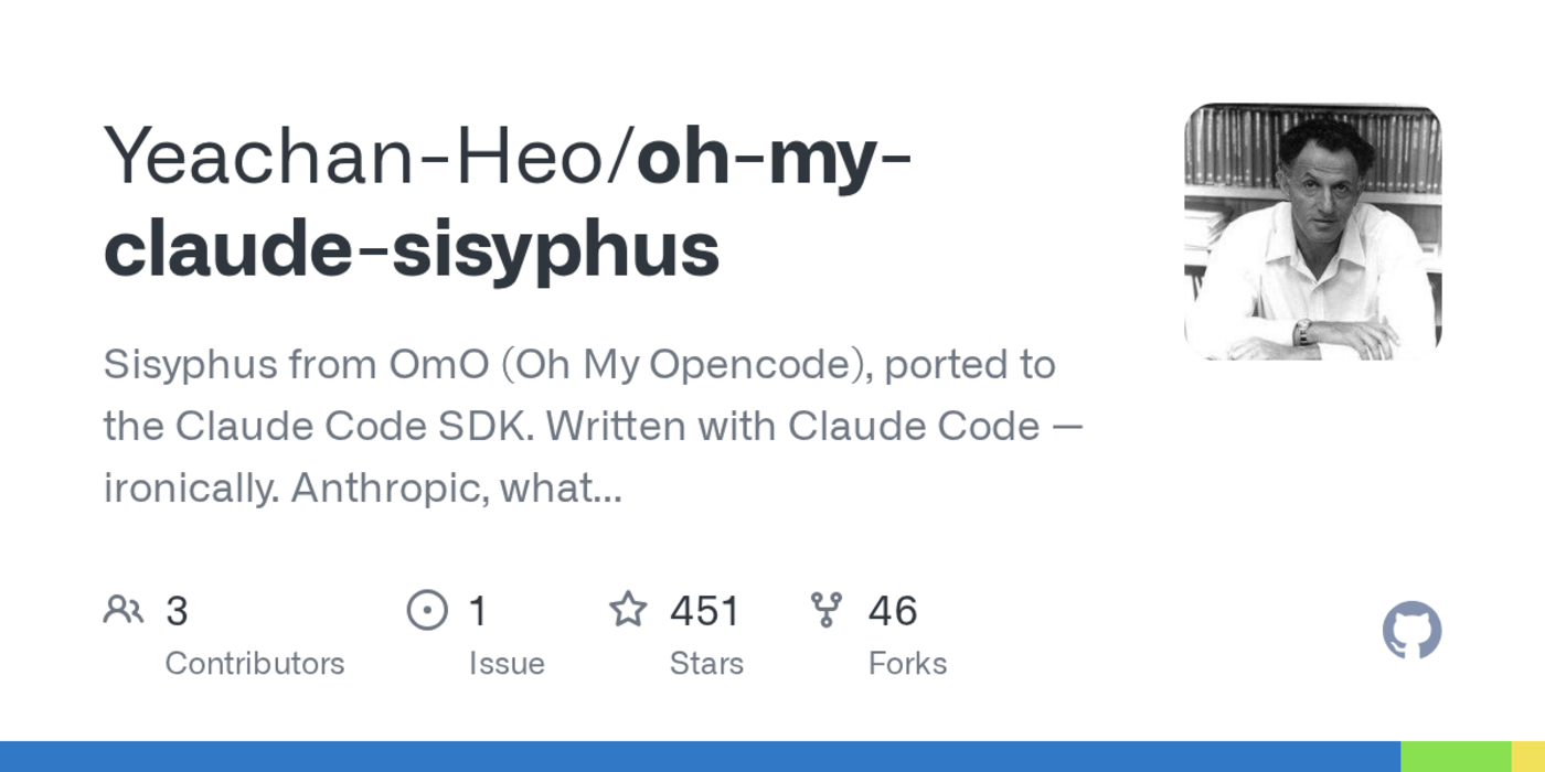 sisyphus now lives in oh my claude