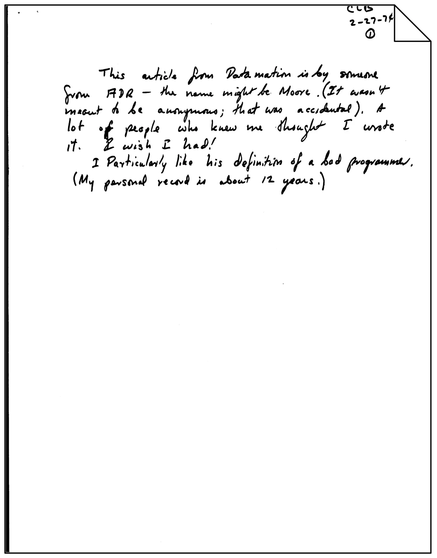 what a programmer does 1967pdf