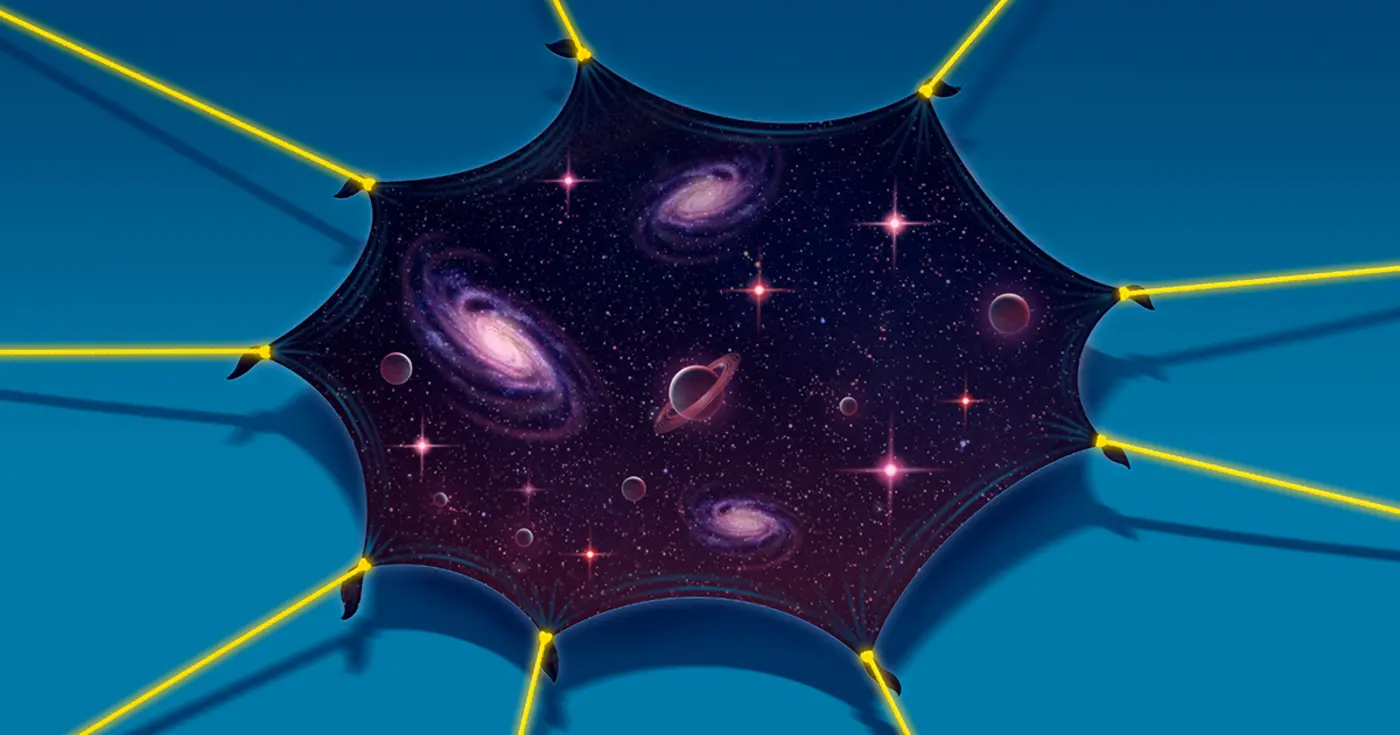string theory can now describe a universe that has dark energy