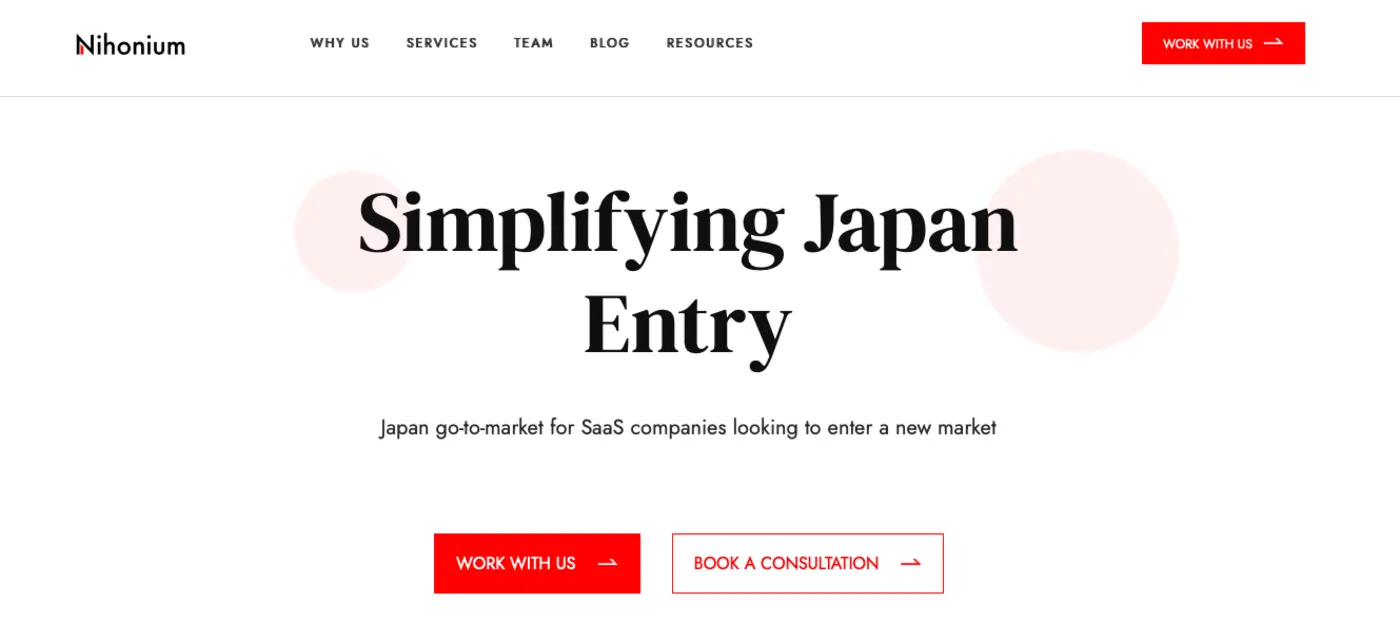 selling saas in japan