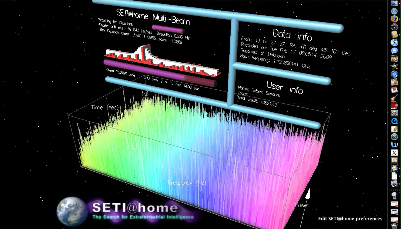 seti home flags 100 signals after sorting 12b others