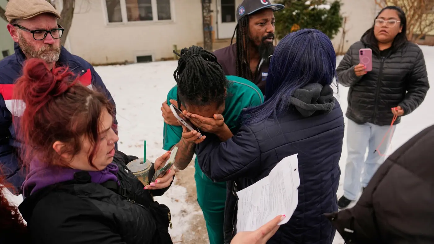 judge orders release of man arrested in minneapolis by ice with a battering ram