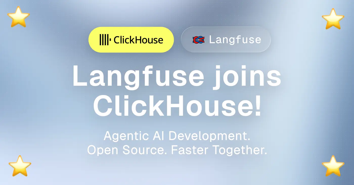 clickhouse acquires langfuse