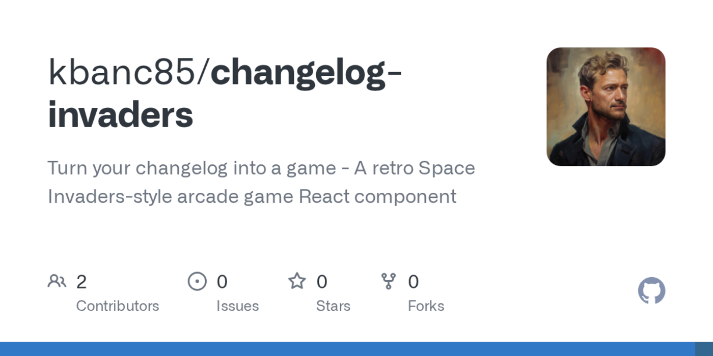 changelog invaders turn your changelog into a space invaders game