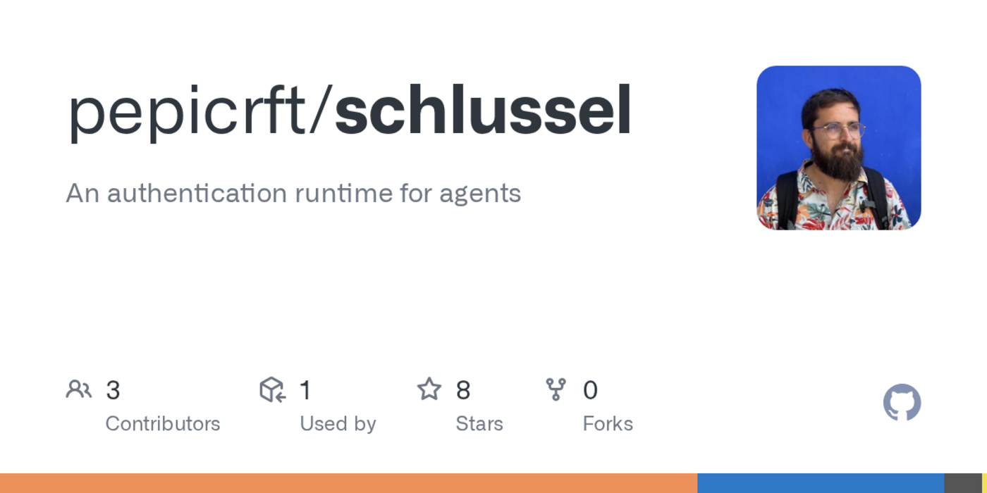 schlussel an authentication runtime for agents