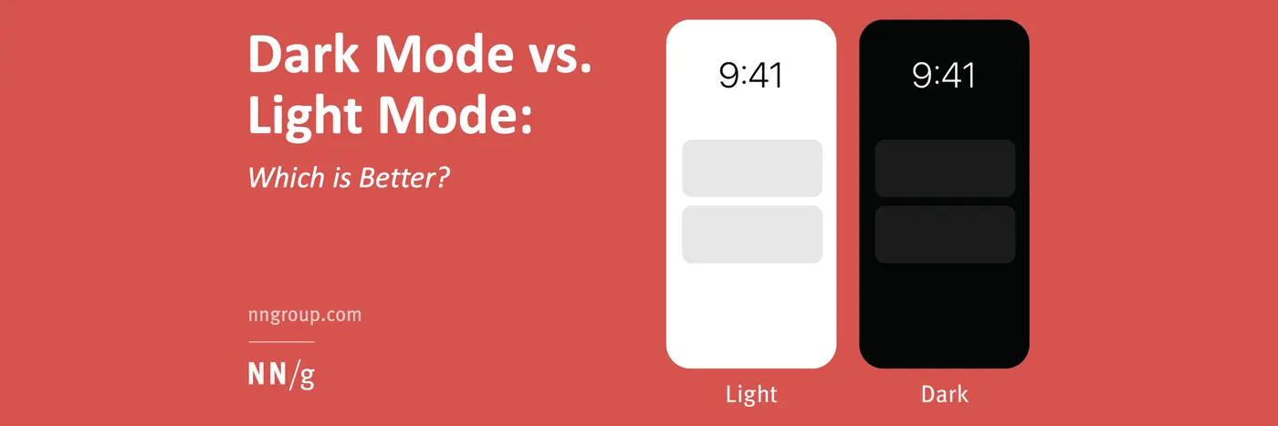 dark mode vs light mode which is better