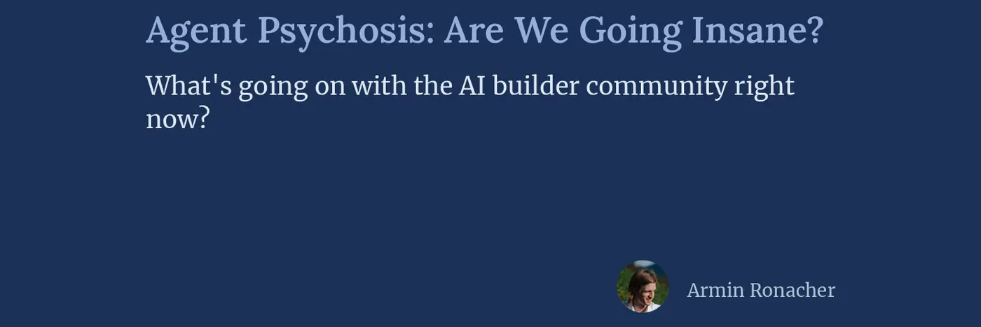 agent psychosis are we going insane