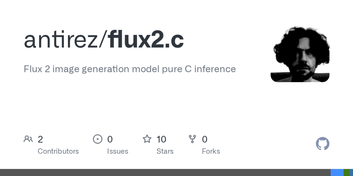 flux 2 klein pure c inference