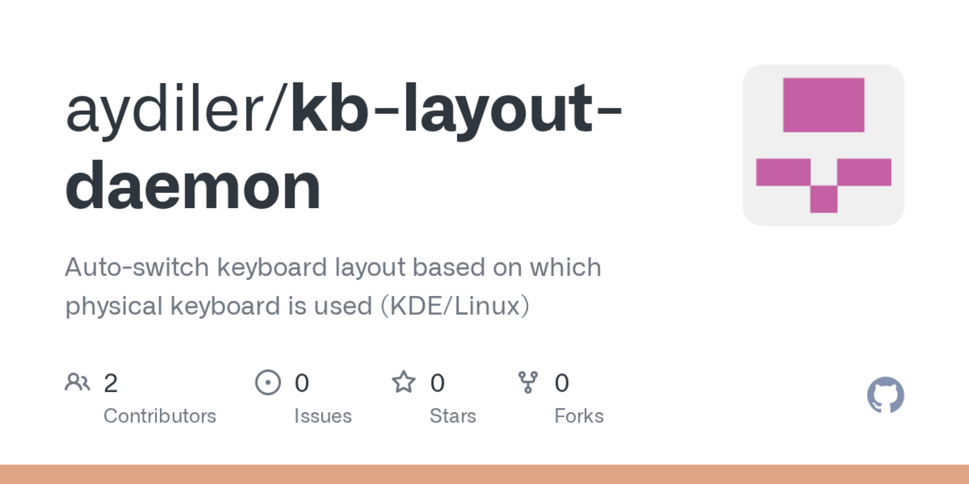 show hn autoswitch keyboard layout per physical keyboard rust linuxkde