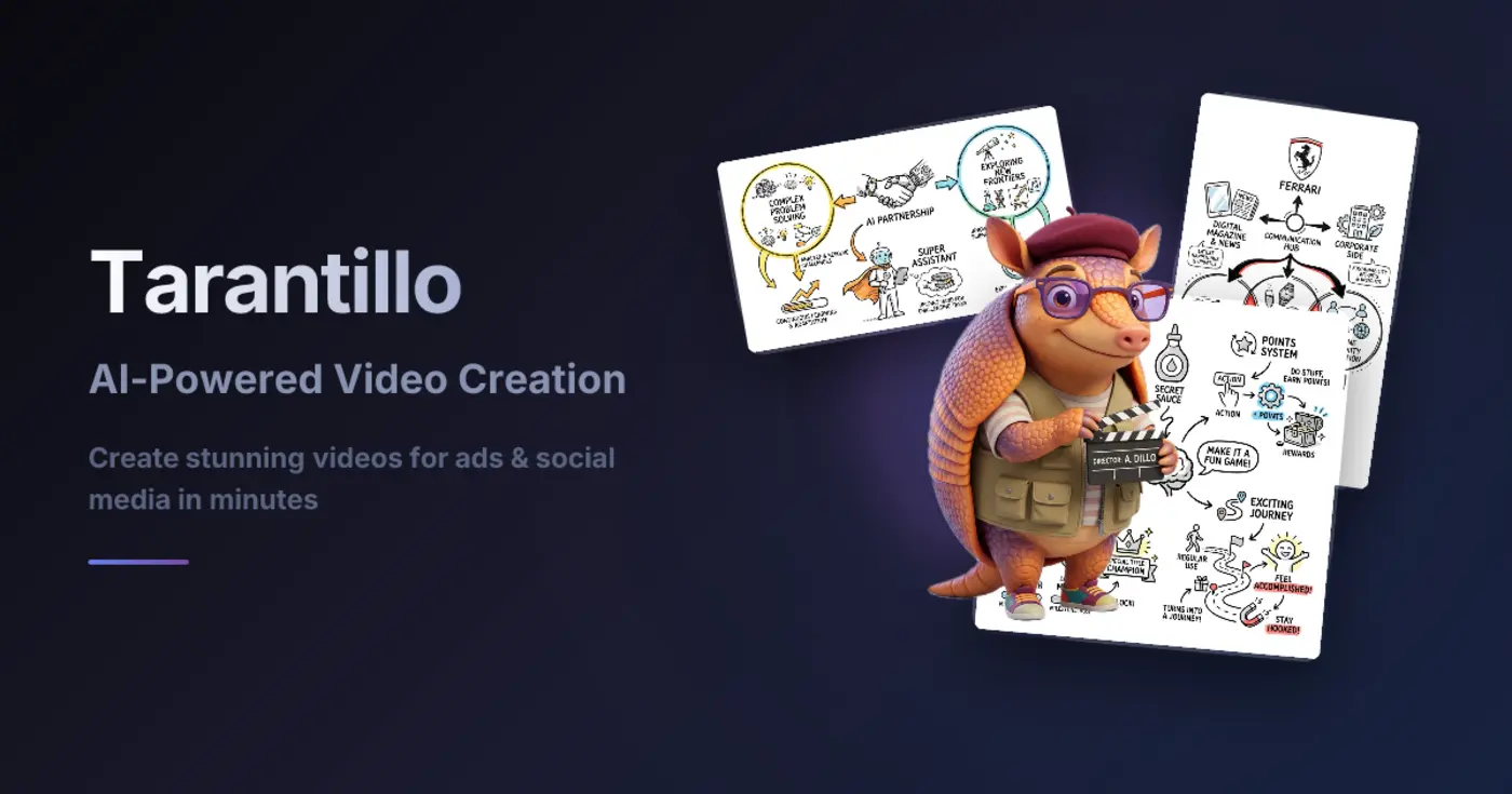show hn tarantillo create beautiful ai videos with granular slide control