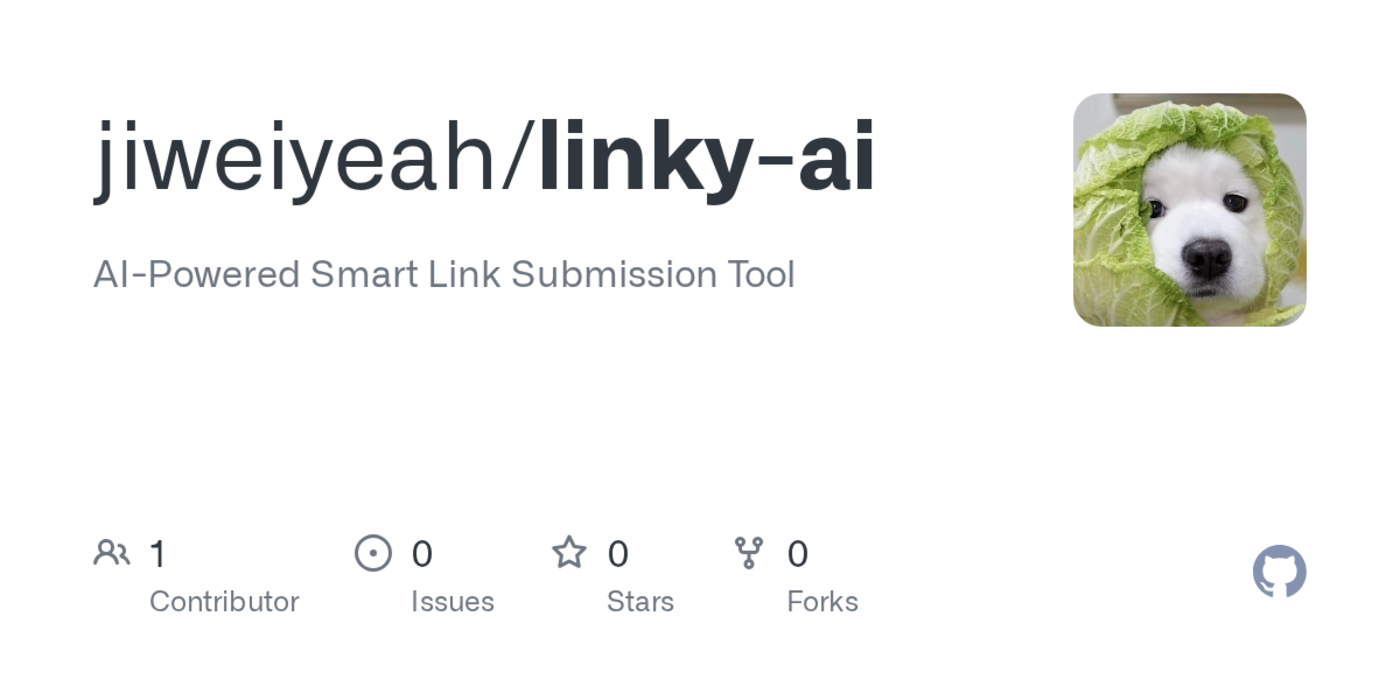 show hn linky aipowered link submission that adapts to any website