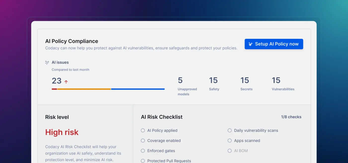 ai risk hub governance controls for aigenerated code in production
