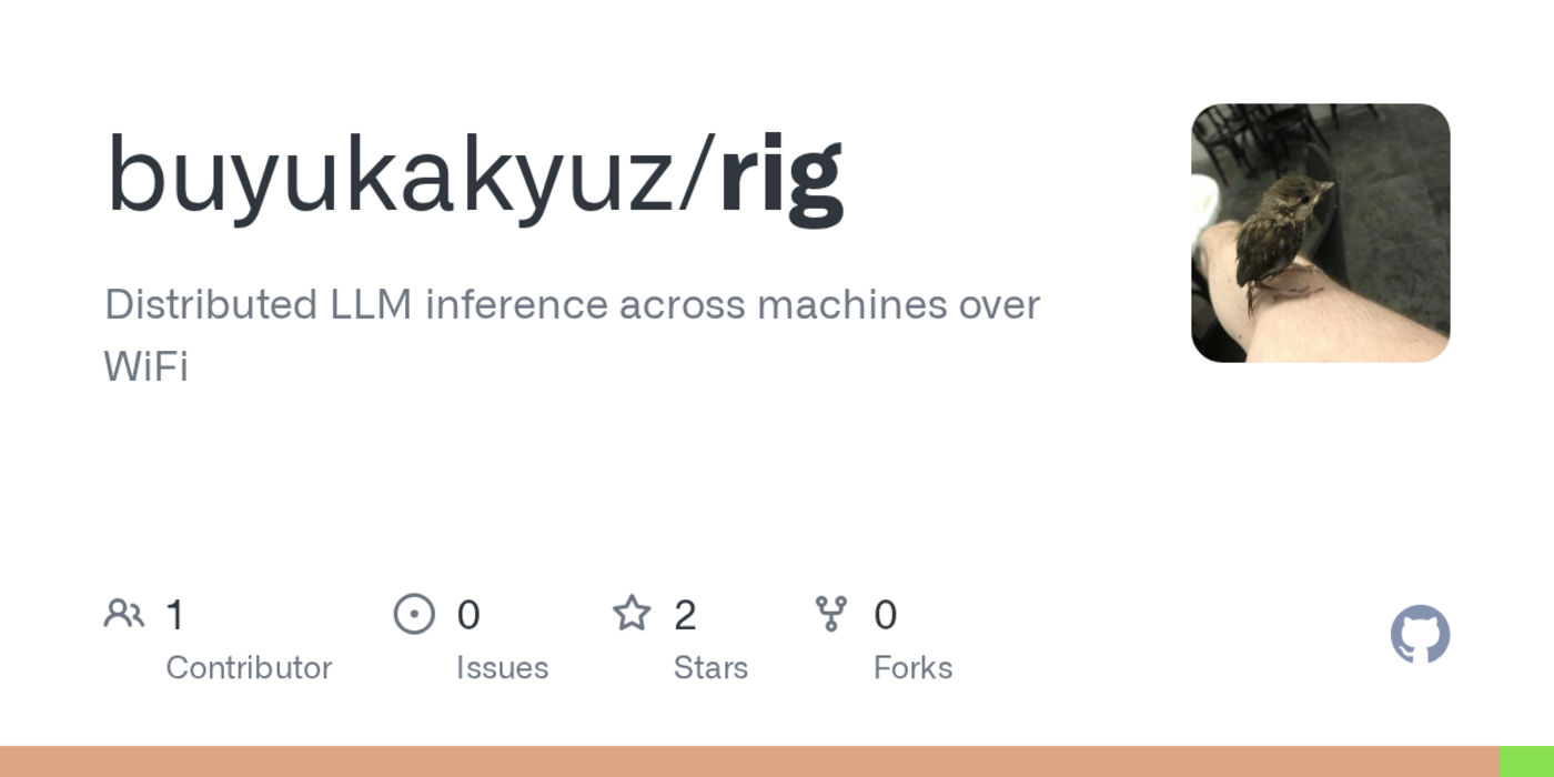 rig distributed llm inference across machines in rust