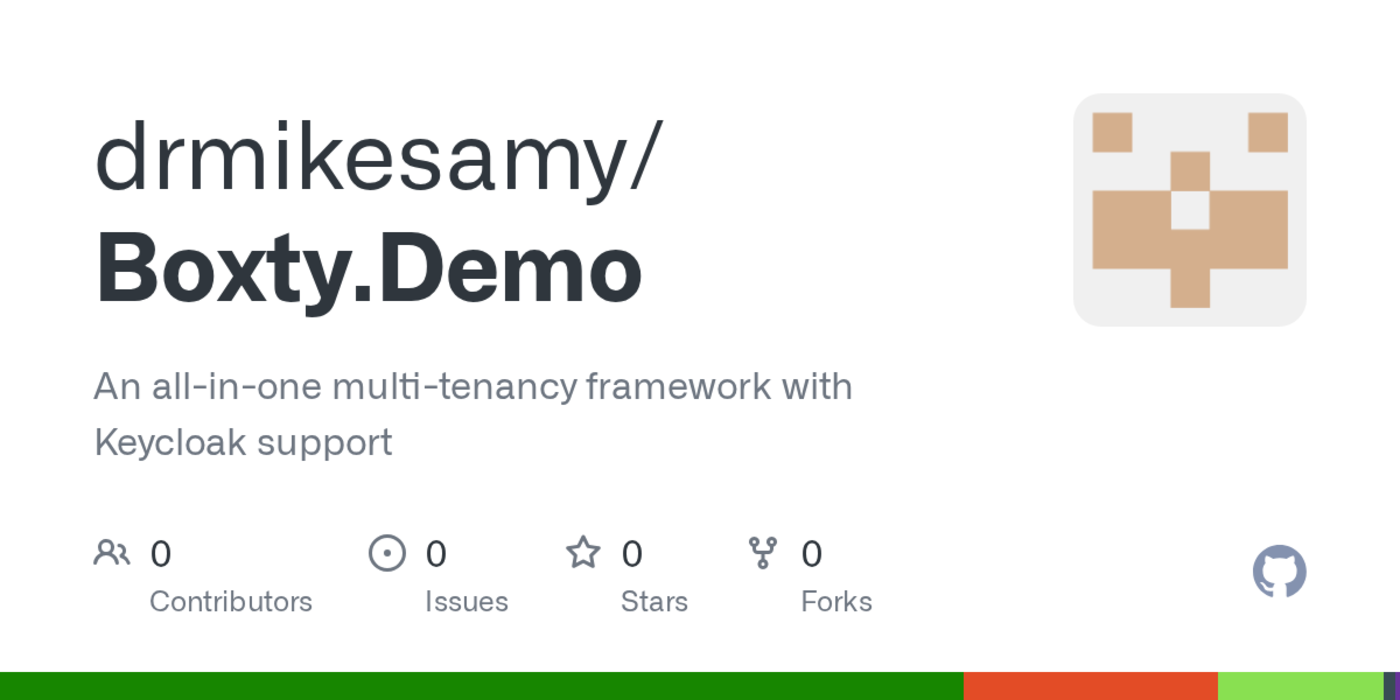 show hn i built a full stack net app starter with keycloak auth