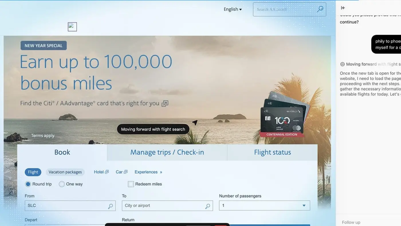 why canx27t your ai agent book a flight