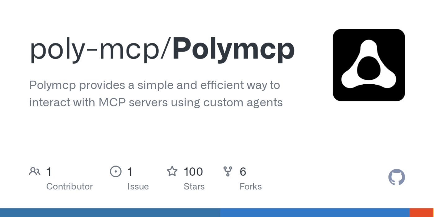 polymcp a simple way to interact with mcp servers using custom agents