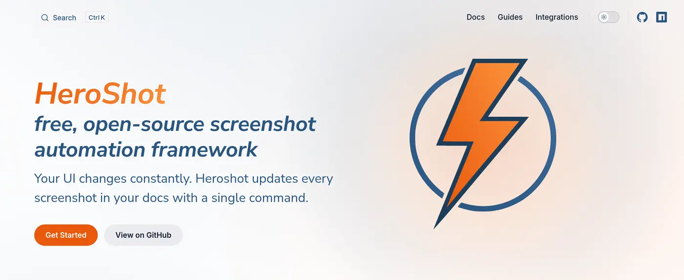 show hn heroshot screenshot automation cli