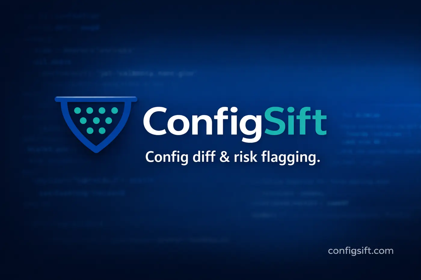 show hn configsift browseronly diffvalidate for env yaml json