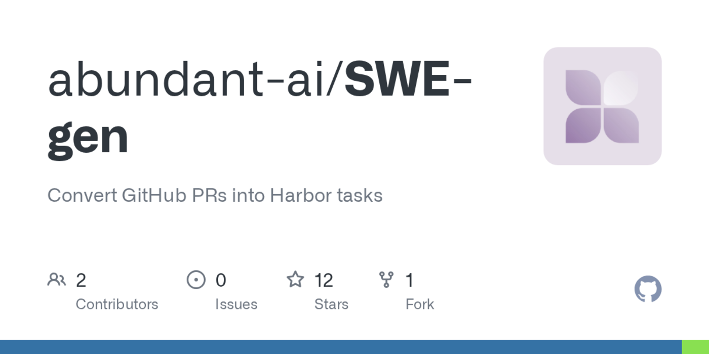 swegen scaling swebench task generation