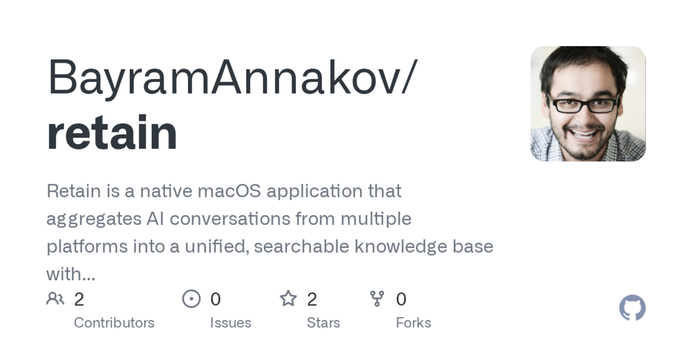 show hn retain a unified knowledge base for all your ai coding conversations
