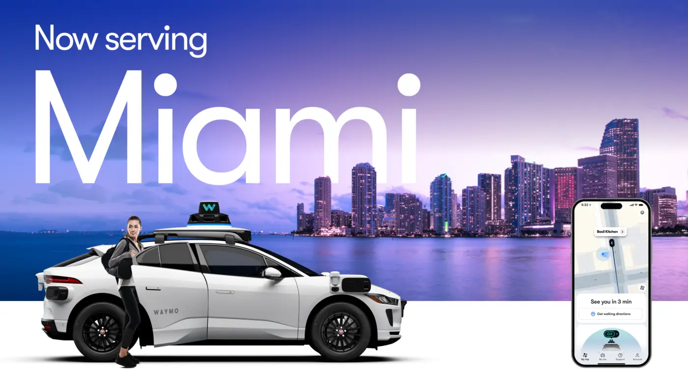 miami your waymo ride is ready
